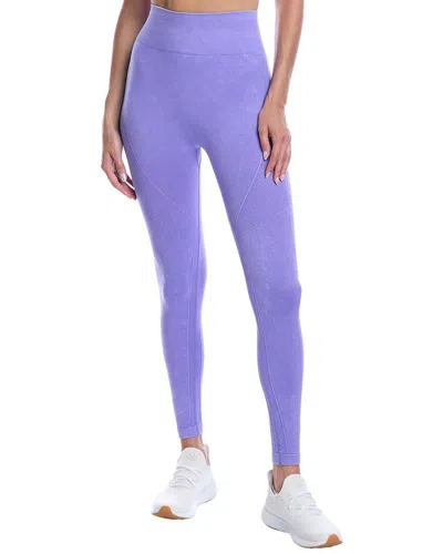 Marion Mineral Washed Athletic Legging In Purple