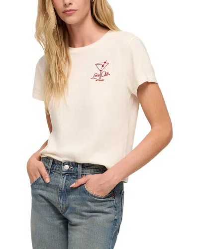 Z Supply Spritz Boyfriend T-shirt In White
