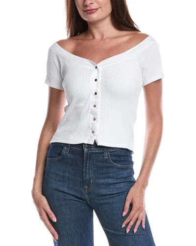 Nation Ltd Alessia Rivera Top In White