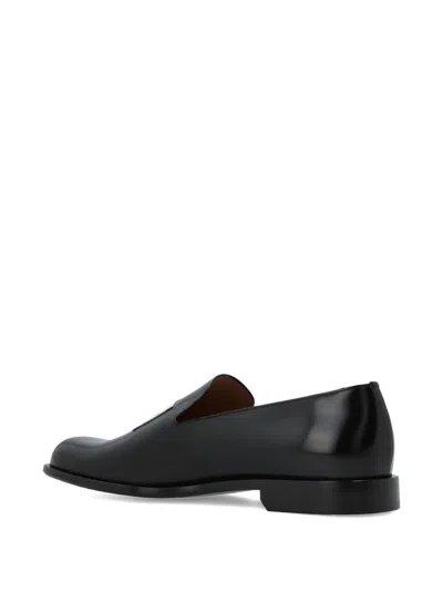 Givenchy Logo-embellished Loafers In Black