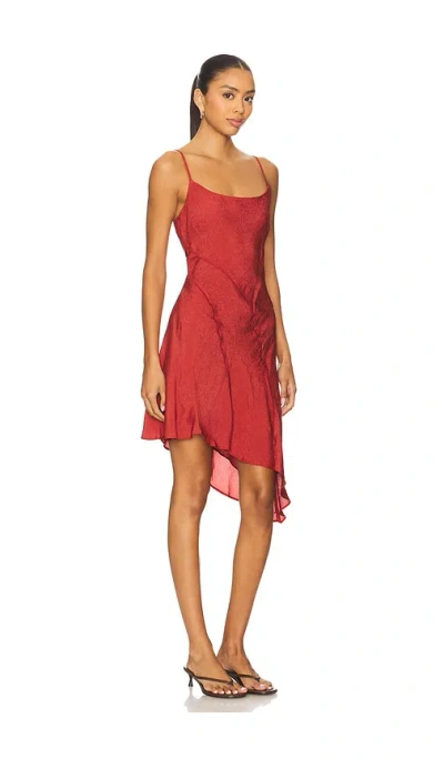 Astr Chelsie Dress In Red