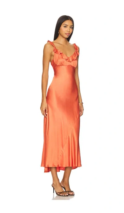 Astr Zoie Dress In Orange