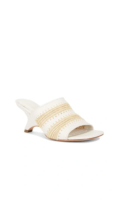 Simkhai Shadow Mule Raffia Sandal