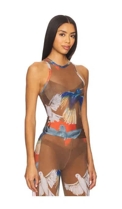 Juliet Johnstone Mesh Tank Top