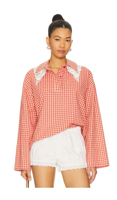 Milkwhite Polo Top