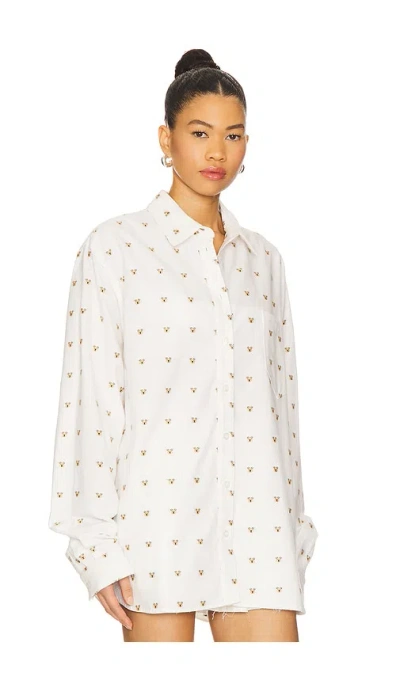 Milkwhite Oversized Shirt