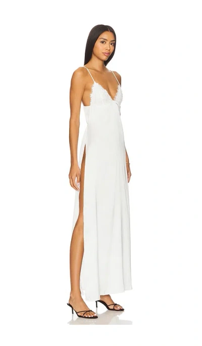 Kat The Label Dylan Maxi Slip In Gray