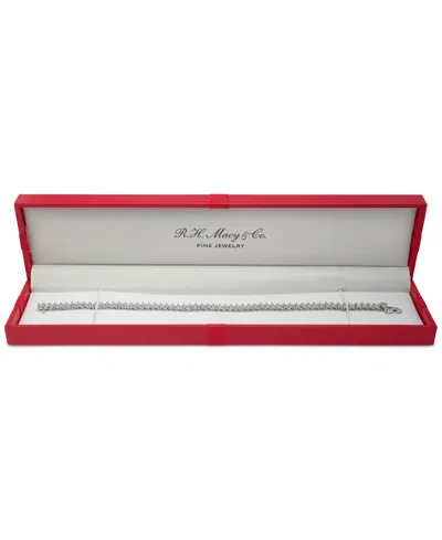 Macy's Diamond Bracelet (1 Ct. T.w.) In 14k White Gold Or 14k Yellow Gold, Exclusively At