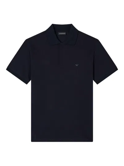Emporio Armani Logo Cotton Polo Shirt