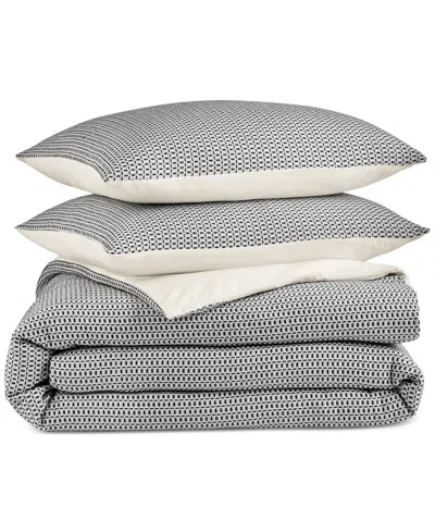 Oake Striped & Stitched 3-pc. Quilt Set, King, Exclusively At Macy's