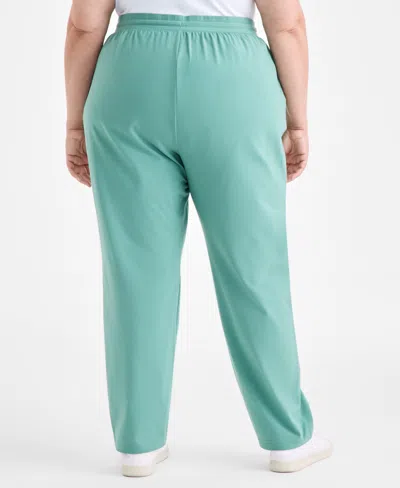 Style & Co Plus Size Knit Pull-on Pants, Exclusively At Macy's
