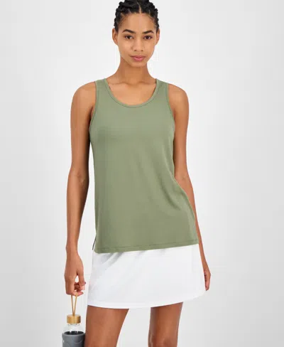 Id Ideology Women's Performance Racerback Muscle Tank Top, Created For Macy's