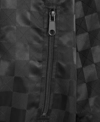 Mode Of One Mens Check Jacquard Relaxed Fit Track Jacket Check Jacquard Regular Fit 6 1 2 Track Shorts Macys Exc In Black