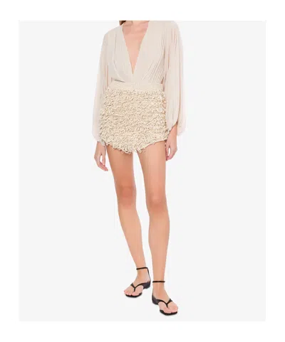 Philosophy Di Lorenzo Serafini Fringed Mini Skirt