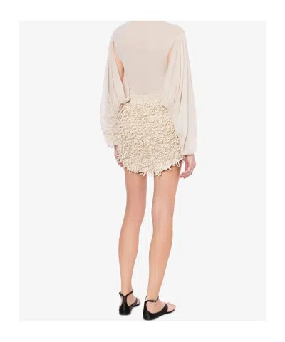 Philosophy Di Lorenzo Serafini Fringed Mini Skirt
