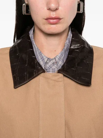 Ducie Barn Bomber Jacket In Neutral