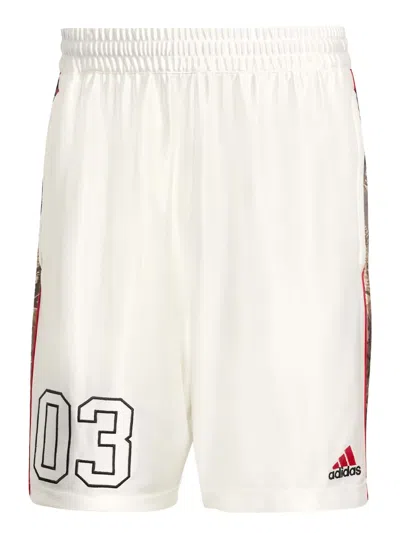 Adidas Originals Camouflage Shorts In Neutral