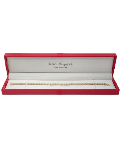 Macy's Diamond Bracelet (1 Ct. T.w.) In 14k White Gold Or 14k Yellow Gold, Exclusively At