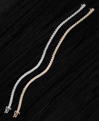 Macy's Diamond Bracelet (1 Ct. T.w.) In 14k White Gold Or 14k Yellow Gold, Exclusively At