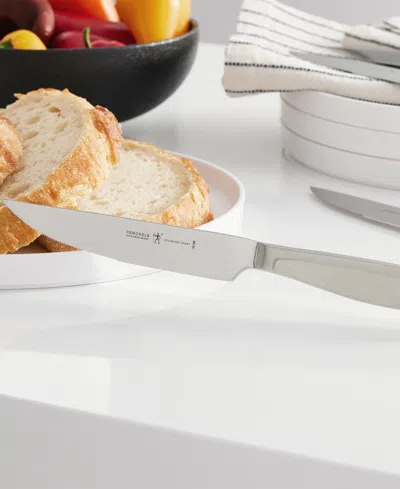 Henckels 6-pc. Stainless Steel Steak Knife Set In Silver