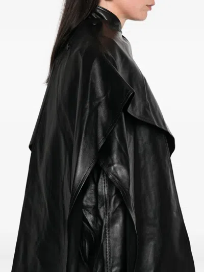 Ducie Naomi Leather Jacket In Black