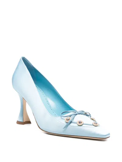Manolo Blahnik 90mm Polypemahi Pumps