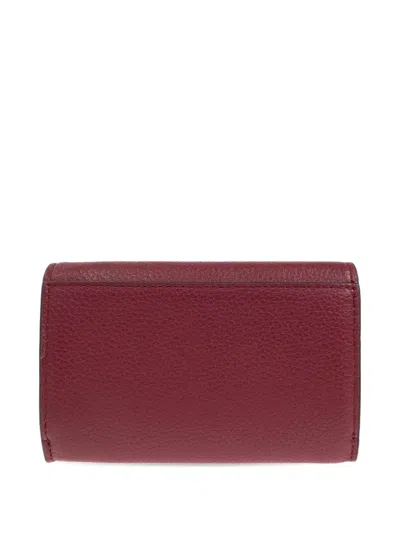 Michael Michael Kors Leather Wallet In Brown