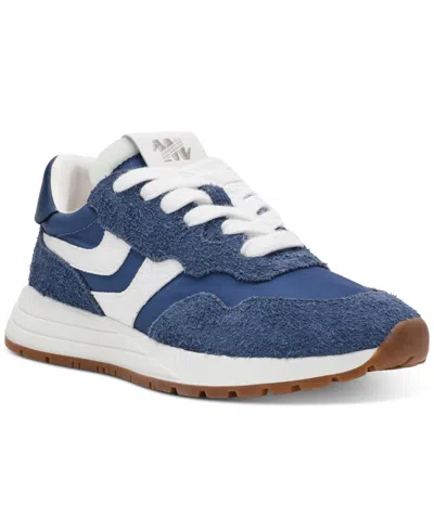 Steve Madden Women's Burst Lace-up Retro Jogger Sneakers