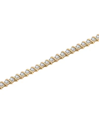 Macy's Diamond Twist Bracelet (2 Ct. T.w.) In 14k White Gold Or 14k Yellow Gold, Exclusively At