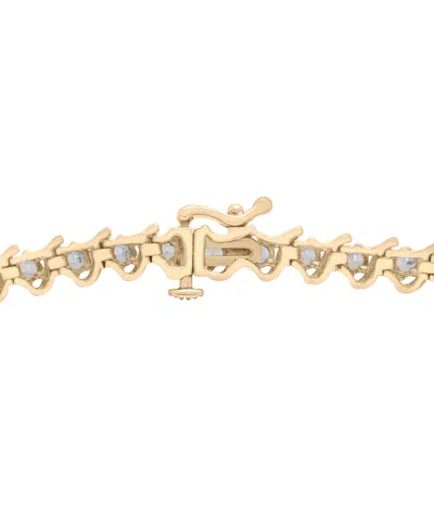 Macy's Diamond Twist Bracelet (2 Ct. T.w.) In 14k White Gold Or 14k Yellow Gold, Exclusively At