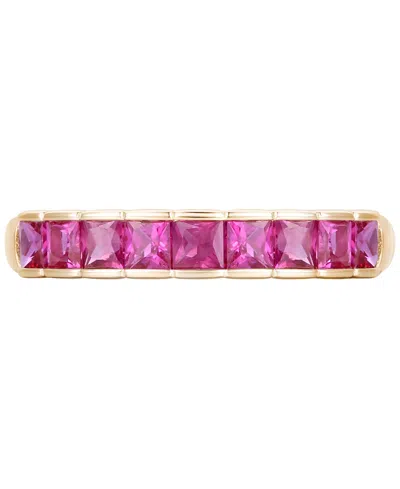 Macy's Gemstone (1 Ct. T.w.) Band Ring In 14k Gold