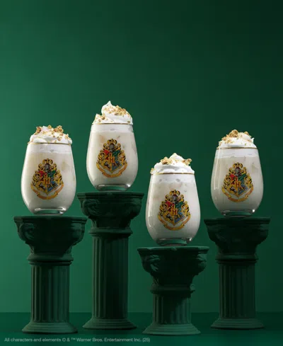Joyjolt Hogwarts Heritage Stemless Glasses, Set Of 4