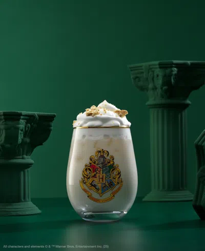 Joyjolt Hogwarts Heritage Stemless Glasses, Set Of 4