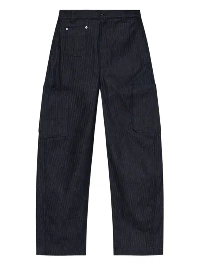 Givenchy Blue Cotton Clothing Jeans In Black