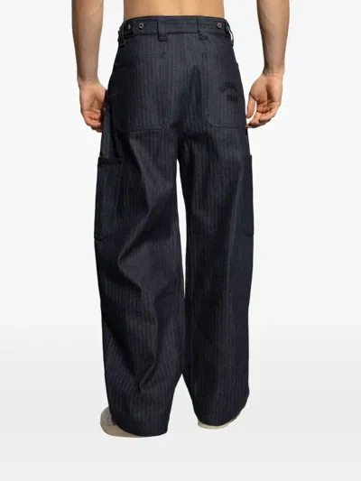Givenchy Blue Cotton Clothing Jeans In Black