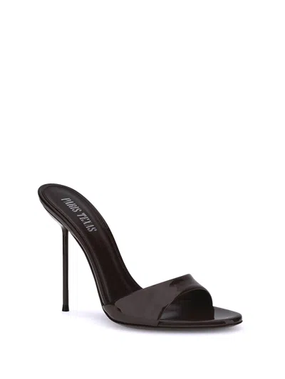 Paris Texas 105mm Lidia Patent Leather Mules