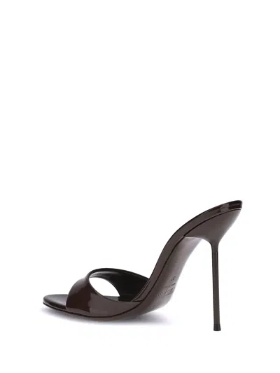 Paris Texas 105mm Lidia Patent Leather Mules