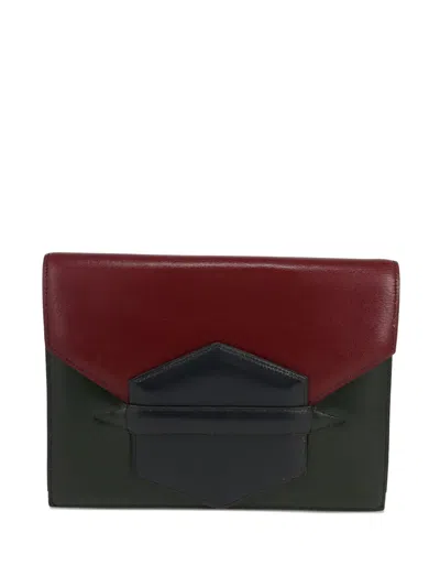 Pre-owned Hermes Faco Clutch Bag In Black