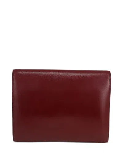 Pre-owned Hermes Faco Clutch Bag In Black