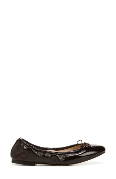 Sam Edelman Felicia Womens Patent Round Toe Ballet Flats