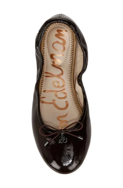 Sam Edelman Felicia Womens Patent Round Toe Ballet Flats