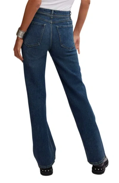 Free People Sabine Belted Slim Bootcut Jeans