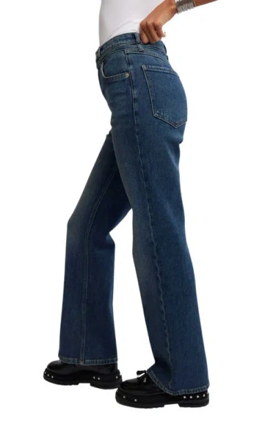 Free People Sabine Belted Slim Bootcut Jeans