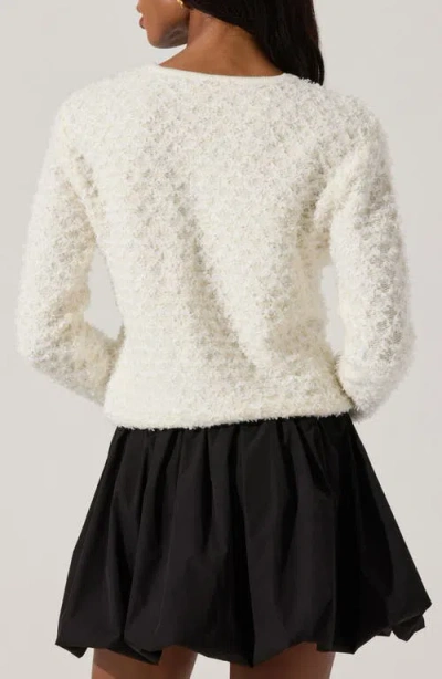 Astr The Label Texture Stitch Cardigan