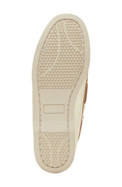 Steve Madden Sail Metallic Boat Shoe In Gold