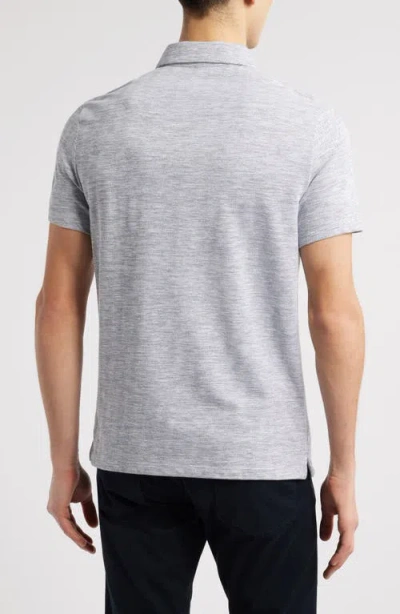 Robert Barakett Martel Herringbone Knit Polo