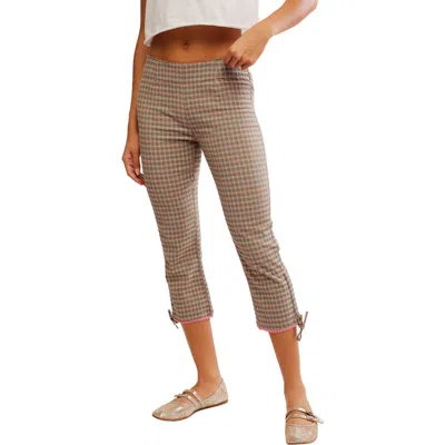 Free People Feeling Flirty Slim Capri Pants