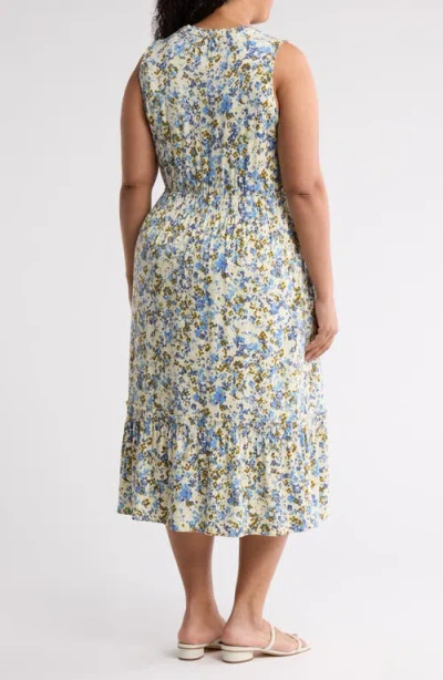 Melrose And Market Sleeveless Ruffle Neck Dress