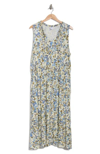 Melrose And Market Sleeveless Ruffle Neck Dress