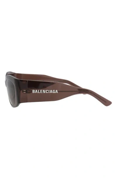 Balenciaga 56mm Square Sunglasses